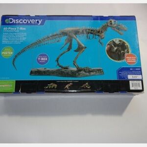 New in Box Discovery 60 Piece T- Rex 3-D Puzzle
